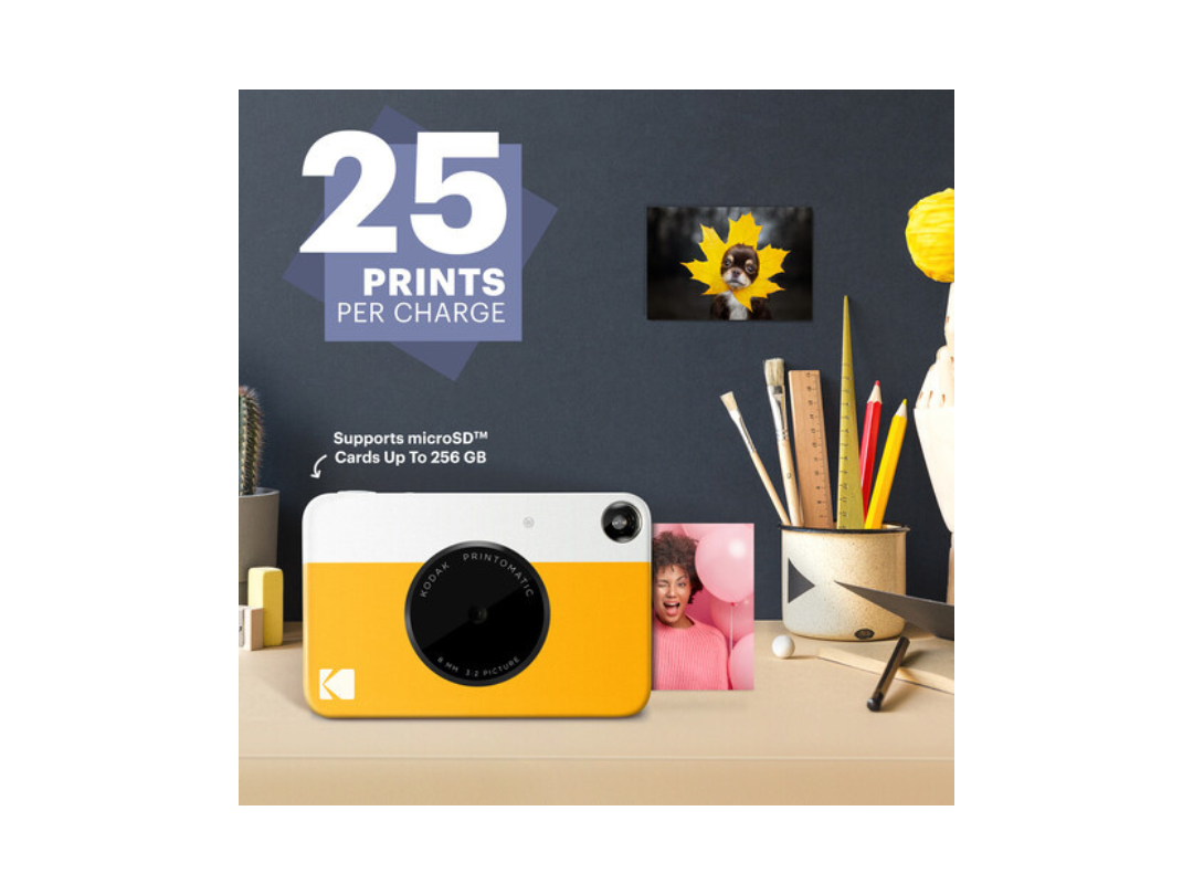 Buy Kodak PRINTOMATIC 5MP Instant Camera in Qatar Buy Kodak PRINTOMATIC 5MP Instant Camera in Qatar